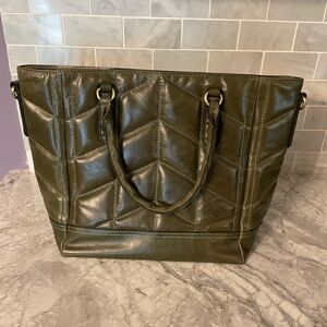 Patricia Nash amberleigh soft Olive crossbody